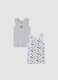 2-pack multicolour Batman organic cotton tank tops_0