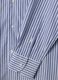 White pure cotton striped Oxford shirt, slim fit_5