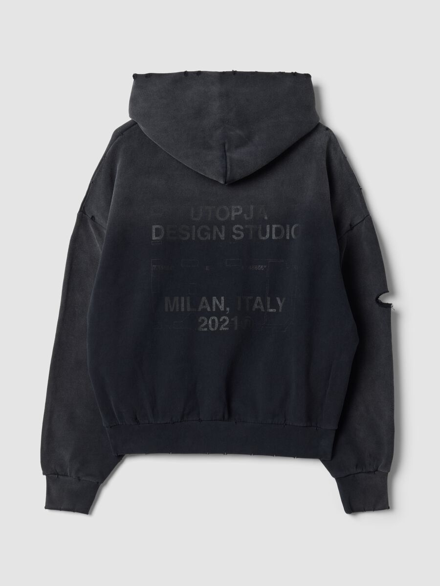 Sunfaded Black Hoodie_1