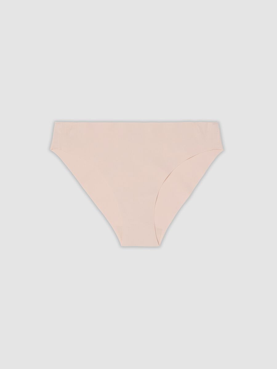Slip rosa in cotone organico elasticizzato_0