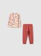 Newborn multicolour pure cotton pyjamas regular fit with diggers_1
