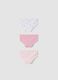 3-pack of pink briefs in stretch organic cotton_1