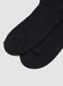 Long black stretch-fabric socks_2