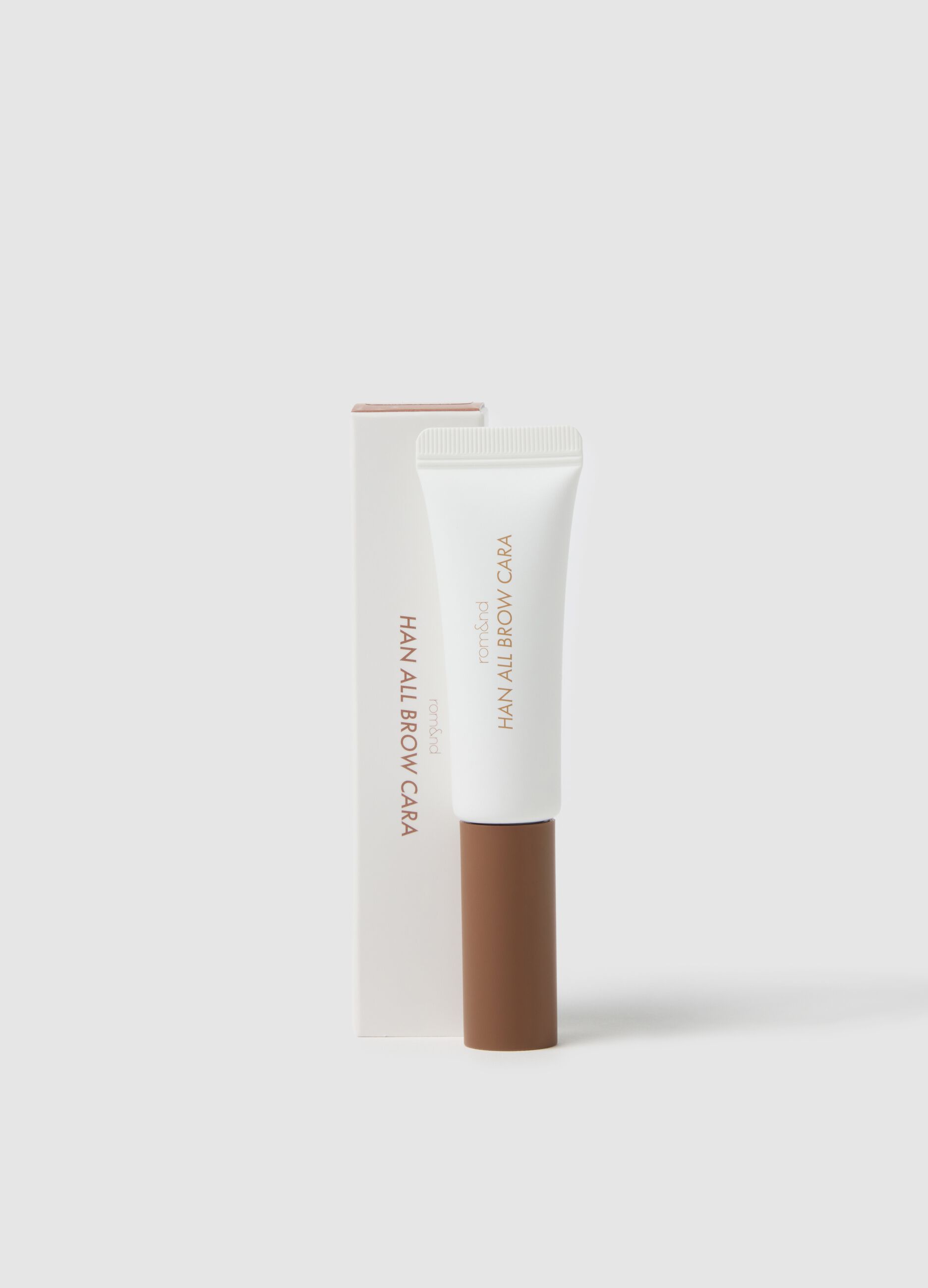 جل الحواجب ROM&ND HAN ALL BROW CARA 02 MILD WOODY EYEBROW GEL - مكياج كوري