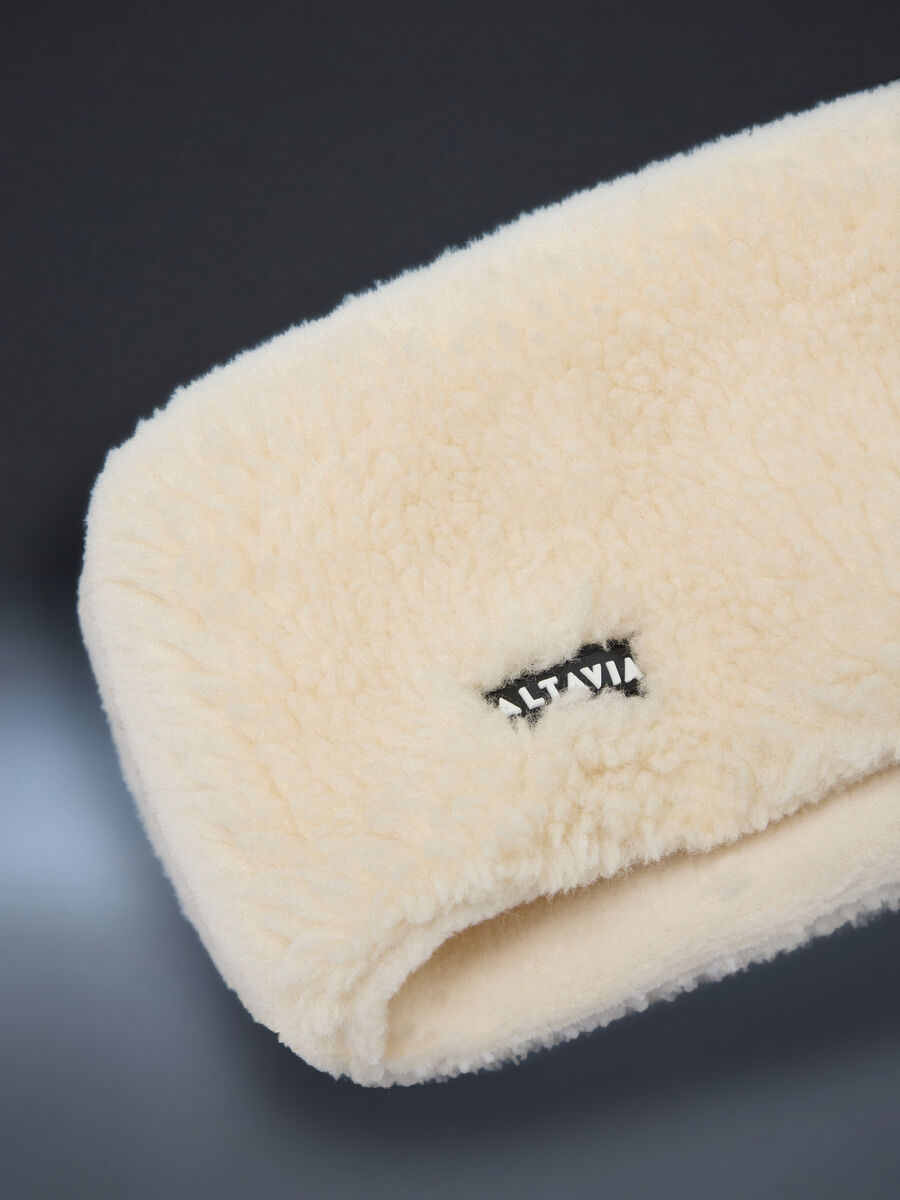 Teddy-effect headband ALTAVIA WITH DEBORAH COMPAGNONI_1