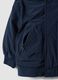 Blue padded hooded jacket with Mickey print for boys_2