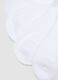 Multipack of White Organic Cotton Blend Short Socks for Girls_2