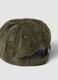 Cappello baseball verde in puro cotone a coste_2