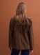 Brown fringed genuine leather jacket &ndash; regular fit_4