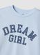 بيجاما متعددة الألوان من قطن عضوي خالص مع عبارة &laquo;Dream Girl&raquo;_2