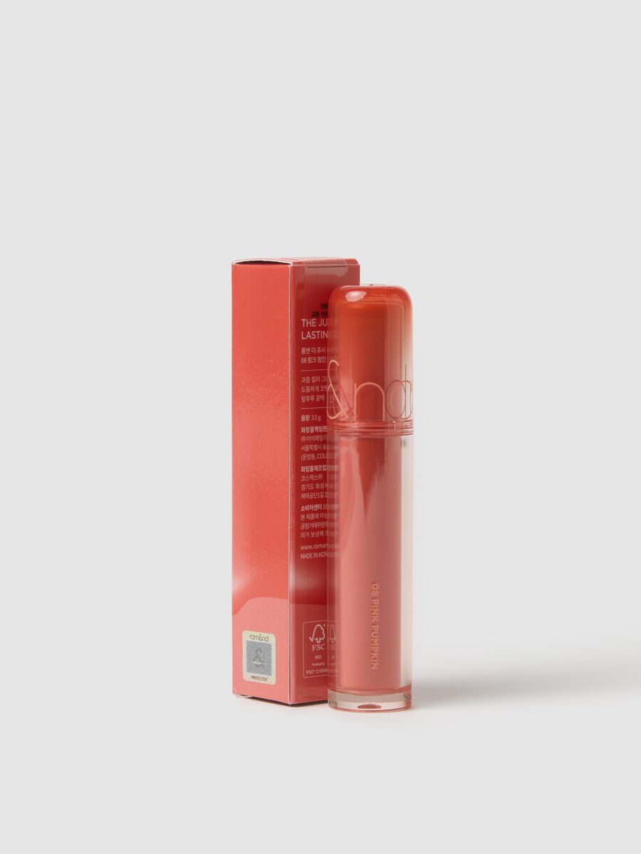 ROM&ND THE JUICY LASTING TINT 08 PINK PUMPKIN - Korean makeup_2