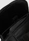 Zaino antifurto nero con scomparto interno e zip idrorepellente_2
