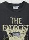 تيشيرت رمادي قصير من قطن خالص بطباعة "The Exorcist" بقصة عادية_2