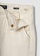 Beige wide-leg trousers in pure cotton_2