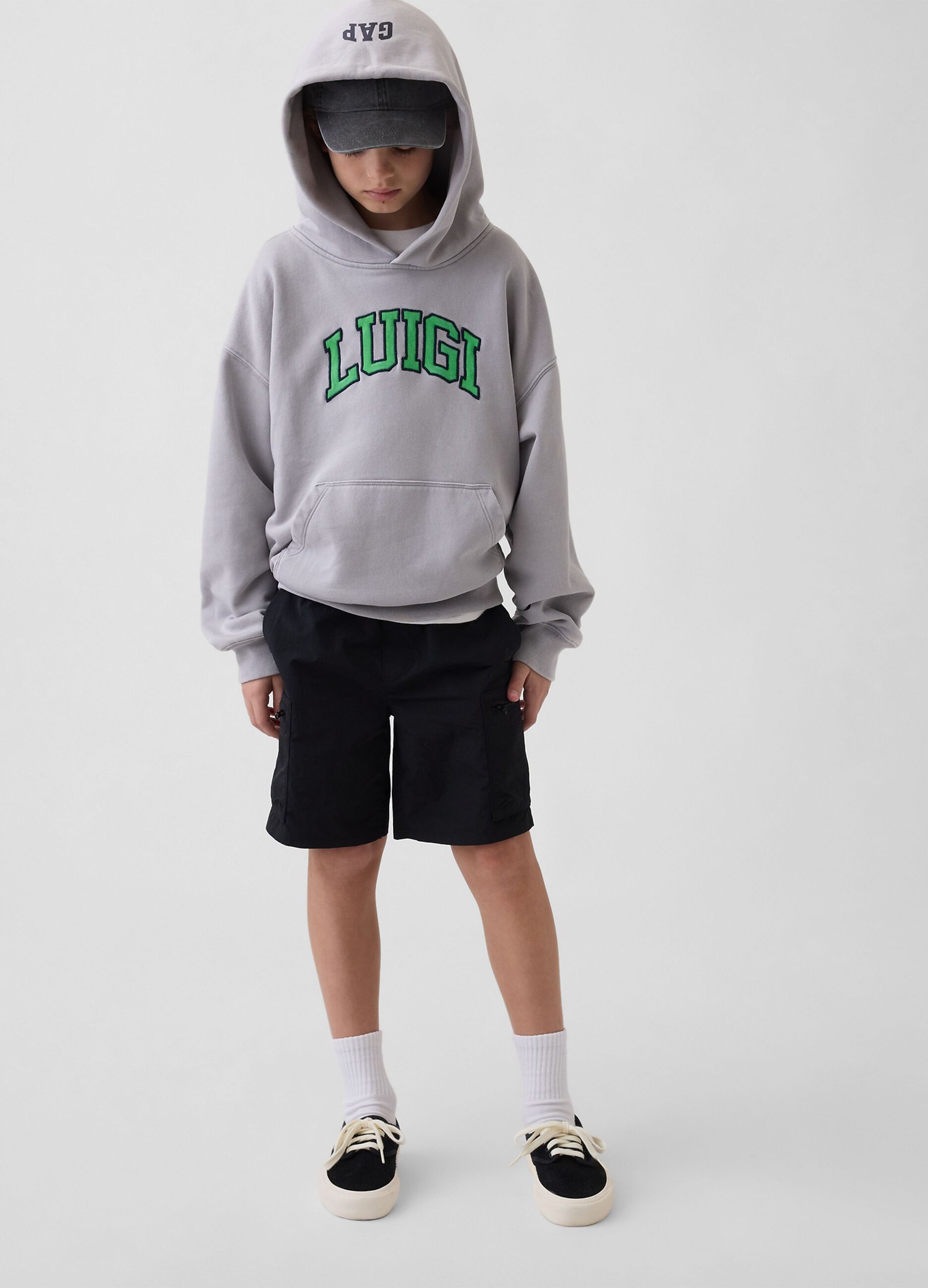 Nintendo Super Mario cotton-blend hooded sweatshirt