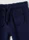 Midnight blue trousers in pure organic cotton_3