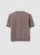 Grey pure wool crew-neck cardigan, regular fit_6