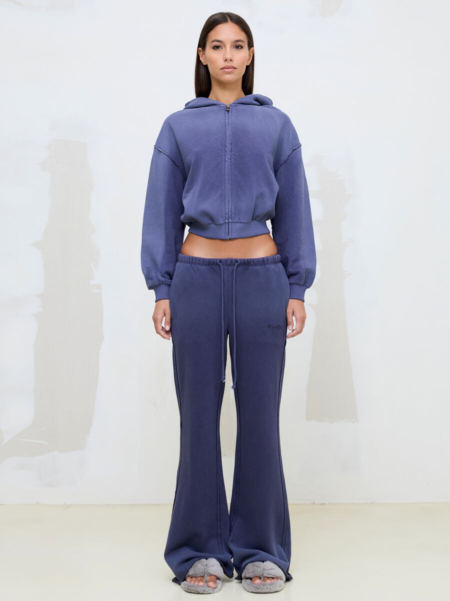Flare Sweatpants Sunfaded Twilight_4