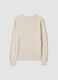 Camel viscose-blend jumper with sequins, regular fit_6
