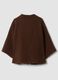 Dark brown regular-fit coat with buttons_2