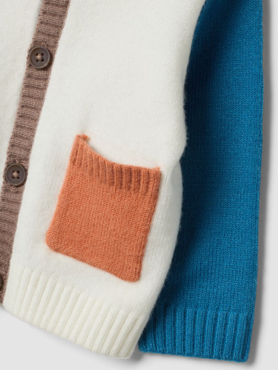 Off-white hooded crew-neck cardigan_2