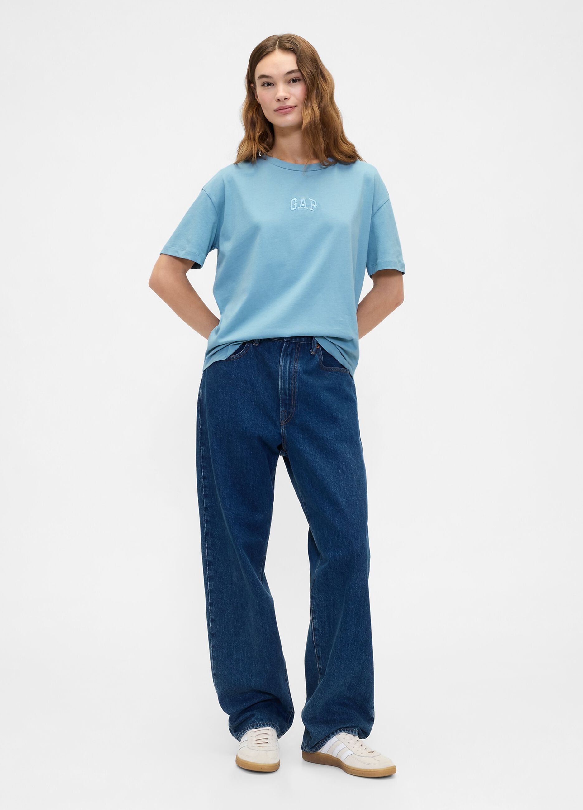 تيشيرت قطني بشعار GAP
