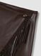 Brown midi skirt with fringe_1