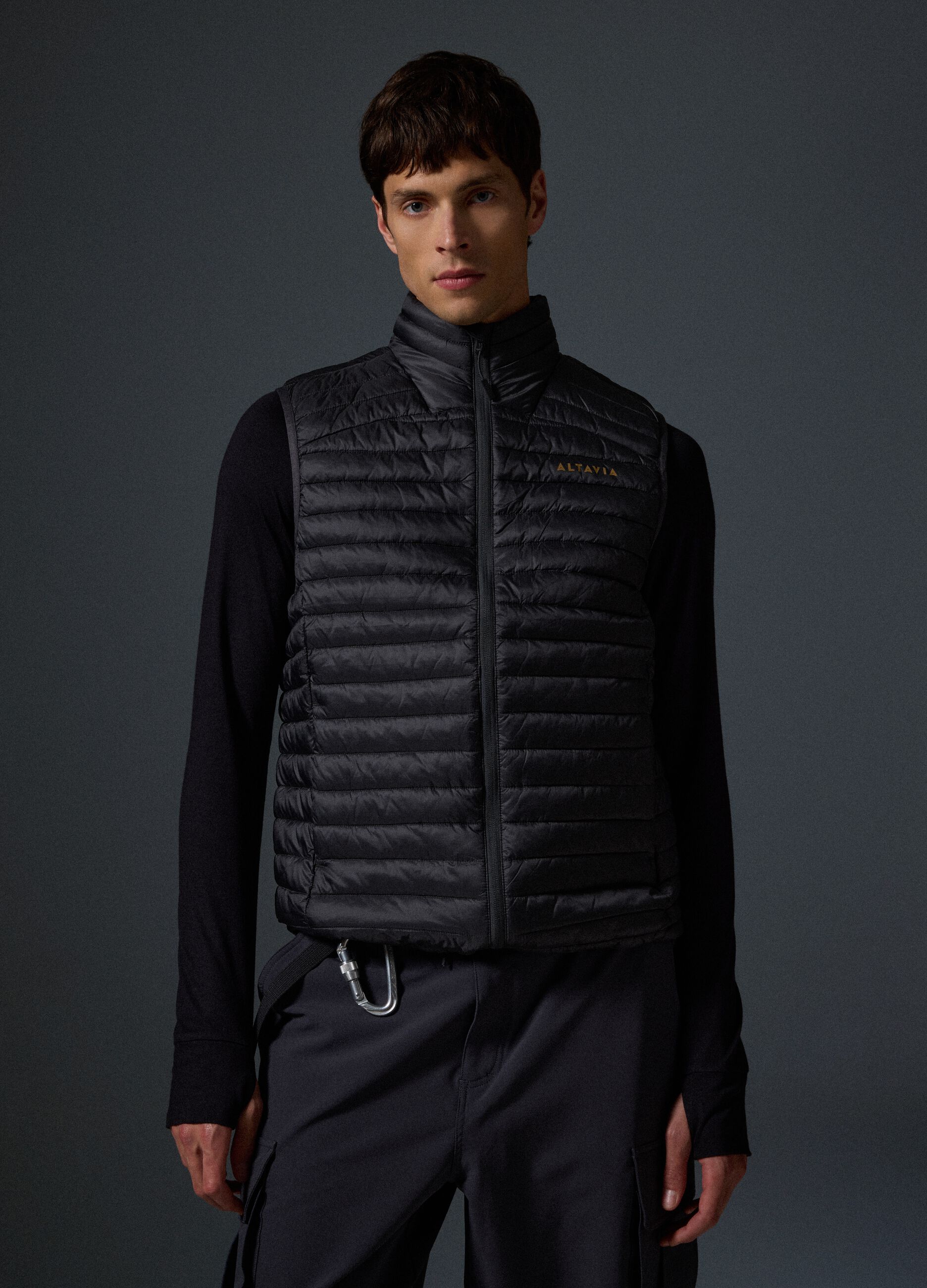 Ultralight Padded Windproof Gilet ALTAVIA WITH DEBORAH COMPAGNONI