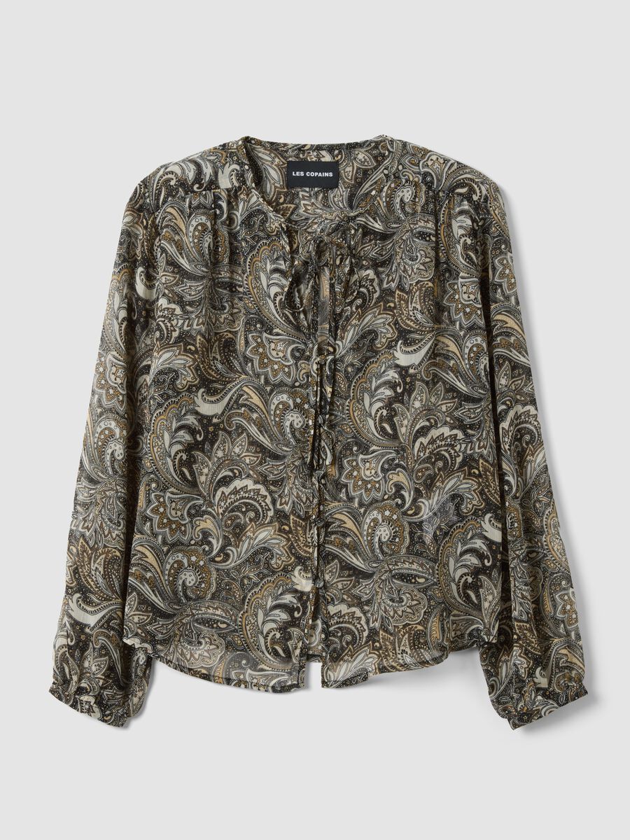 Multicolour paisley-print long-sleeve shirt_4