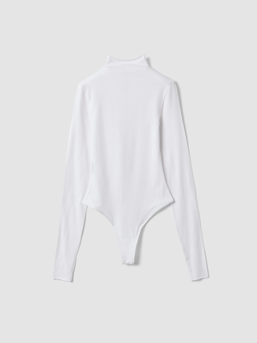 White Mock-Neck Bodysuit_5
