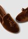 Classic brown furlane with tassels_1