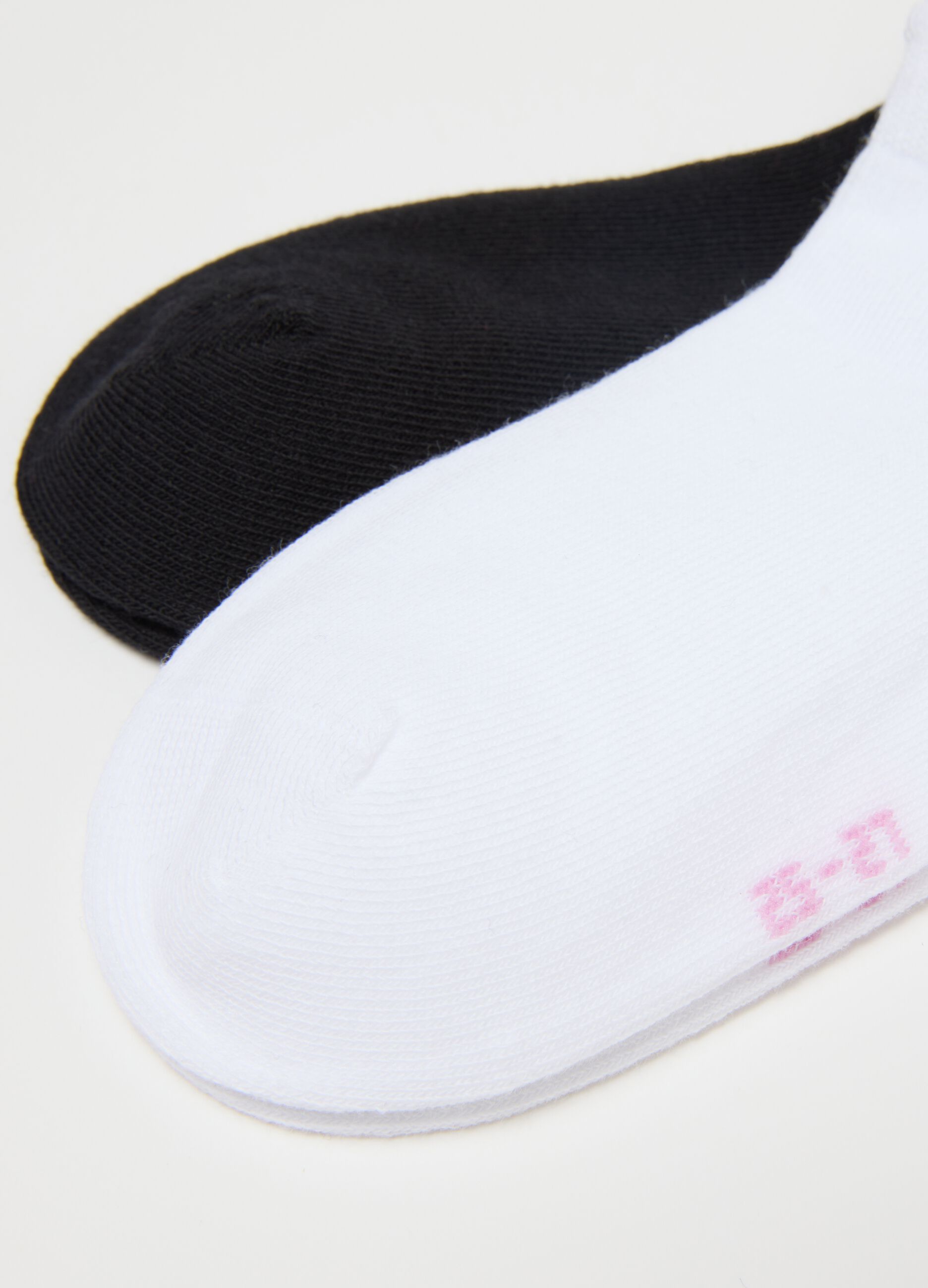 Girls' Multicolour Short Cotton Socks Multipack