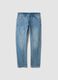 Light blue stretch cotton denim jeans, regular fit_3