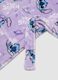 Lilac purple hooded bathrobe with Stitch print_2
