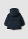 Blue padded hooded jacket_1