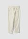 Pantaloni chino bianchi in puro cotone_2
