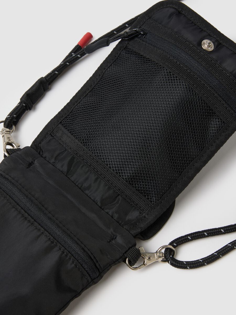 Black utility bag with shoulder strap_2