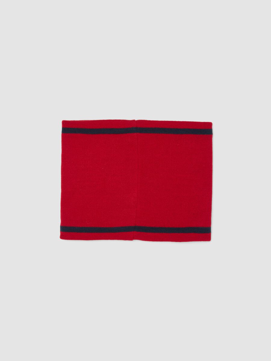 Red MARVEL Spider-Man print scarf_1