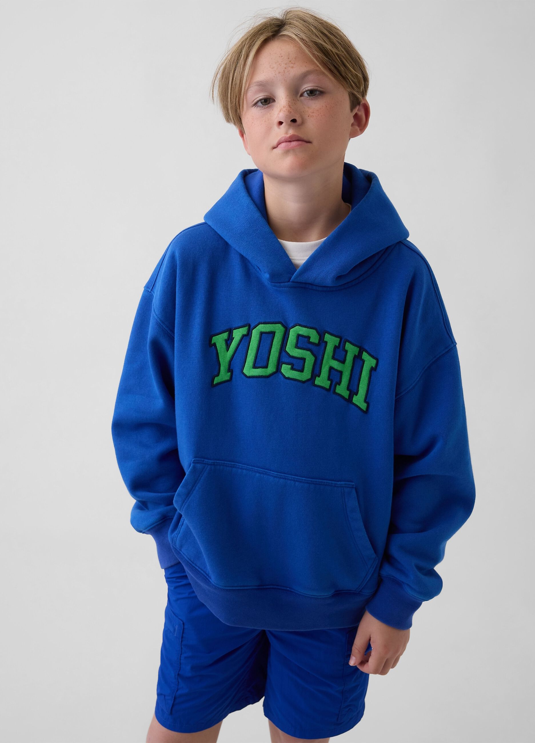 Super Mario Nintendo mixed-cotton hoodie
