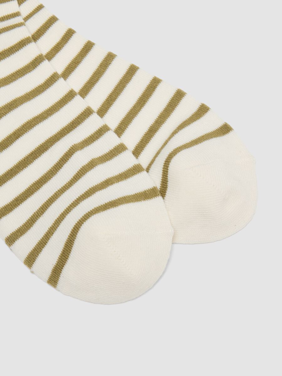 2-pack multicolour socks in organic cotton blend_1