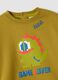 Ecru crew-neck sweatshirt in pure organic cotton_3
