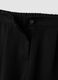 Black stretch viscose regular-fit trousers_1