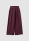 Purple wide-leg stretch sports trousers ALTAVIA STUDIO_7