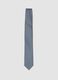 Blue tie with micro-pattern, 7.5 cm blade_0