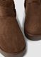 Brown ankle boots with trim_1