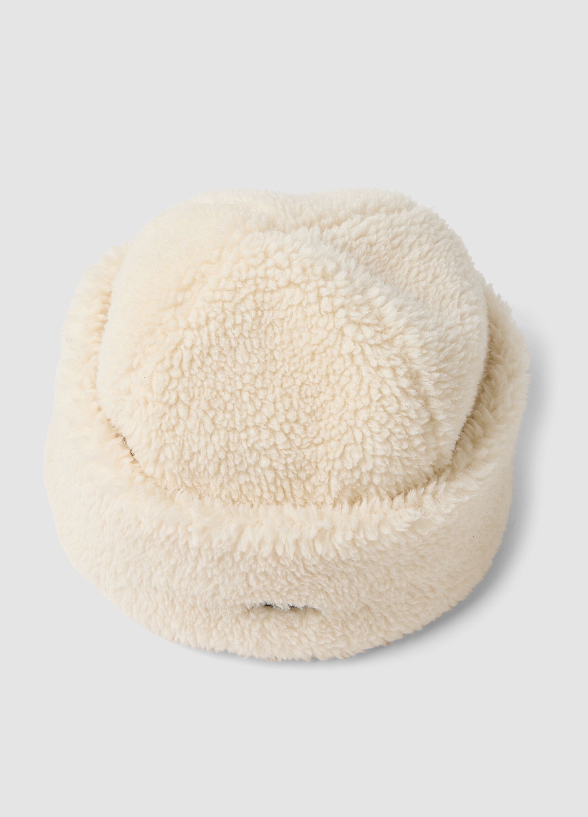 Breathable Thermal Teddy-Effect Beanie ALTAVIA WITH DEBORAH COMPAGNONI