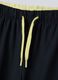 Black ALTAVIA COURT sports shorts in stretchy technical fabric for boys_5