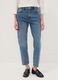 High-waisted pure cotton mom-fit denim jeans_1