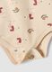 Tripack body beige e rosso in puro cotone organico a girocollo_2