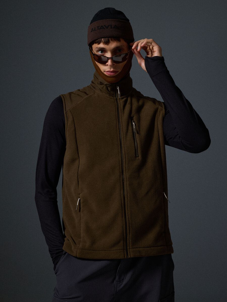 ALTAVIA Full-Zip Fleece Gilet WITH DEBORAH COMPAGNONI_0